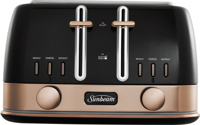 Sunbeam New York 4 Slice Toaster Black Bronze Review National