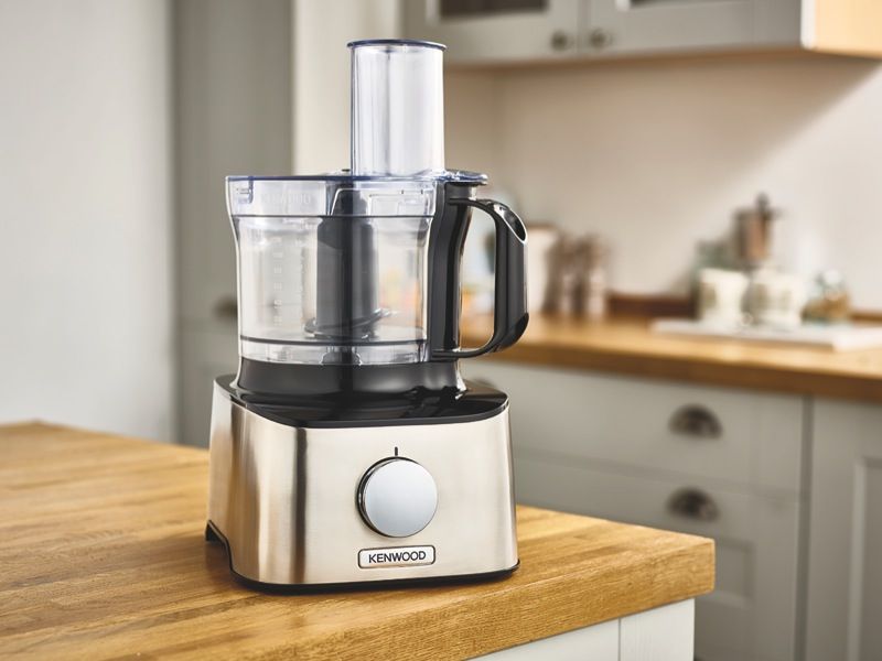 Kenwood - MultiPro Compact Food Processor - Stainless Steel - FDM300SS