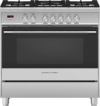 Fisher & Paykel 90cm Dual Fuel Freestanding Cooker - Stainless Steel OR90SCG1X1