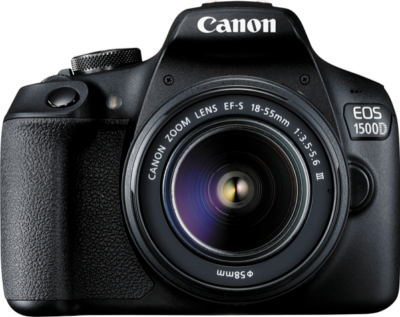 Canon - EOS 1500D Digital SLR Camera + 18-55mm Lens Kit - 1500DKB