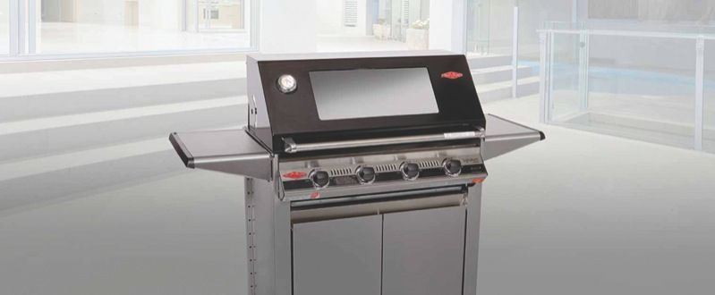 Beefeater - Signature 3000E 142cm 4-Burner Built-In BBQ - Black - BS19242