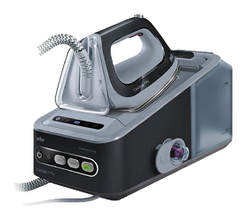 Braun - Carestyle 7 Iron & Steamer Station - Charcoal Grey - IS7056BK