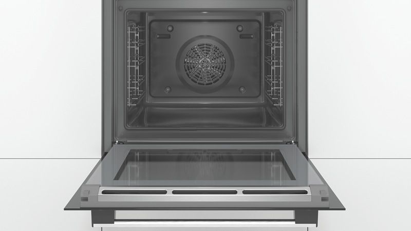 Bosch - 60cm Built-In Pyrolytic Oven - Black - HBA574BS0A