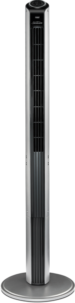 Sunbeam Super Slim Tower Fan - Silver/Black FA7550
