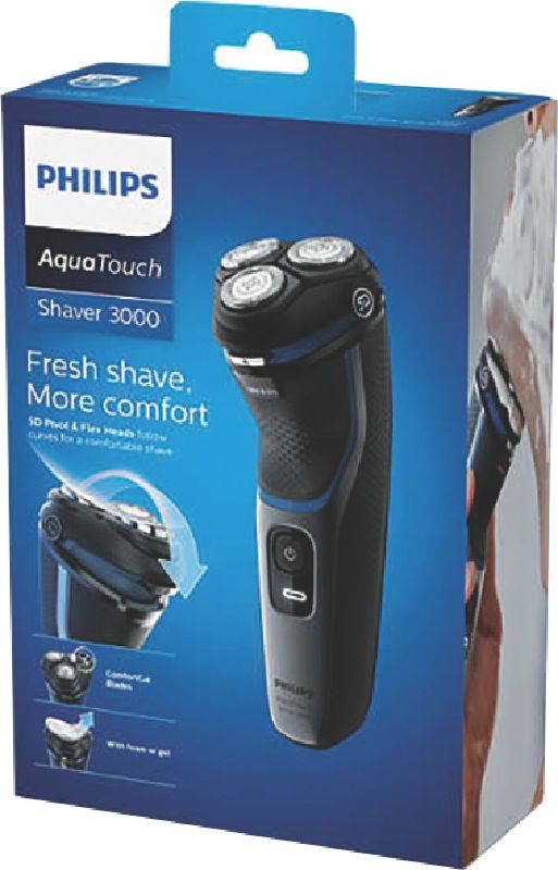 Philips - Series 3000 Wet & Dry Shaver – Black - S312251