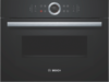 Bosch 45cm Built-In Combi Microwave Oven - Black CMG633BB1A