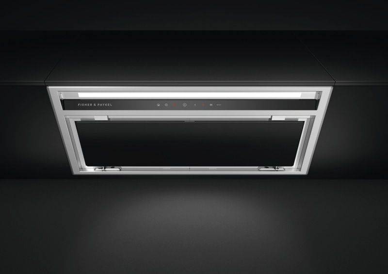 Fisher & Paykel 60cm Integrated Rangehood - Stainless Steel & Glass