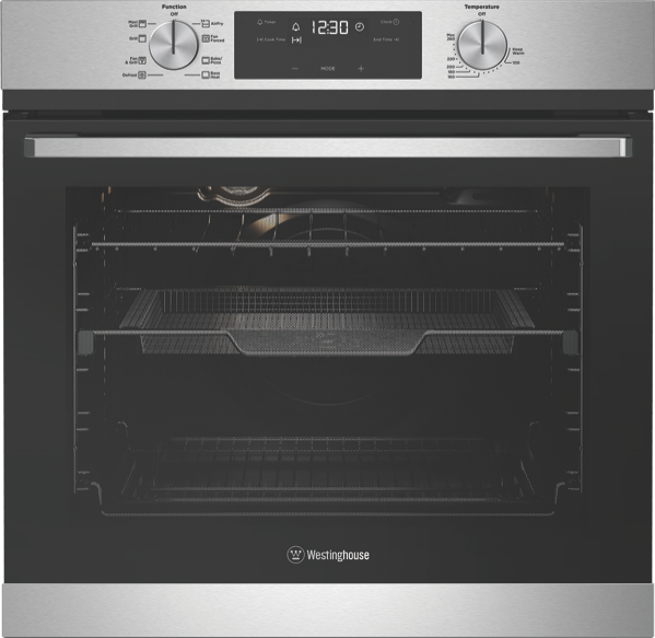 Westinghouse 60cm Built-In Oven - Stainless Steel WVE616SC