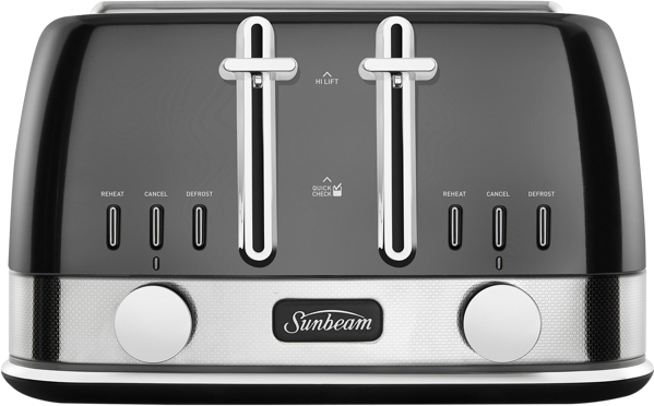 Sunbeam 4Sl Toaster New York - Grey Reflective TA4440GR