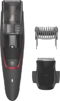 Philips - Series 7000 Vacuum Beard Trimmer - Black - BT750015