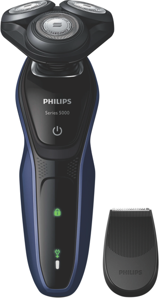 Philips Series 5000 Wet & Dry Shaver – Blue & Grey S508606