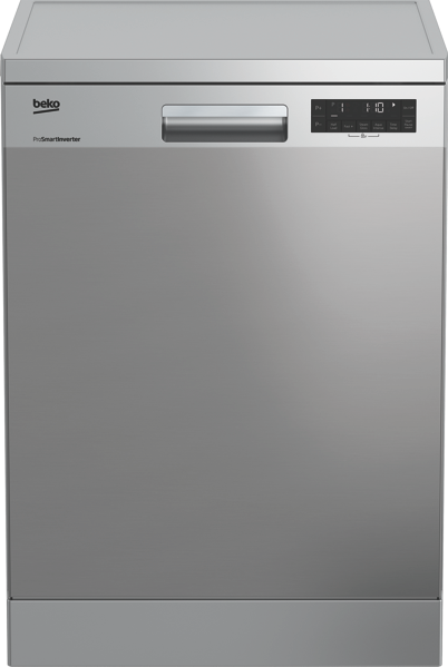 Beko 60cm Freestanding Dishwasher - Stainless Steel BDF1620X