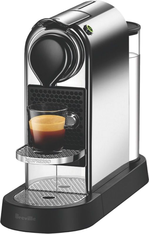 Breville - Citiz Espresso Pod Coffee Machine - Chrome - BEC630CRO