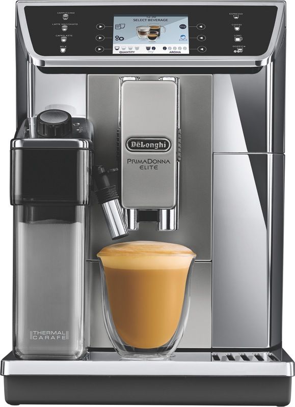 DeLonghi Primadonna Elite Fully Automatic Coffee Machine ECAM65055MS