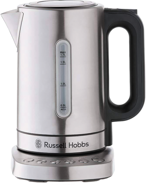 Russell Hobbs Addison 1.7L Digital Kettle - Brushed Stainless RHK510