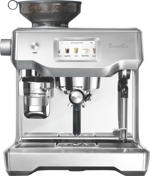 Breville The Oracle Touch Fully Automatic Espresso Coffee Machine - Brushed Stainless Steel BES990BSS