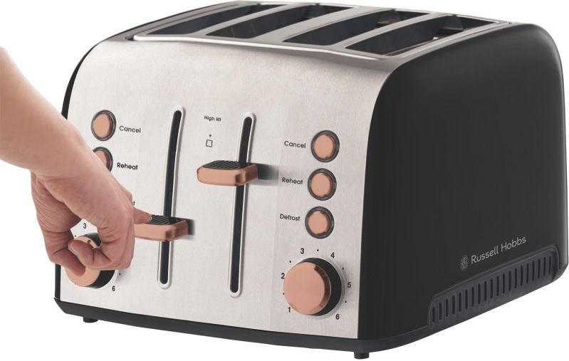 Russell Hobbs Brooklyn 4 Slice Toaster - Copper RHT94COP