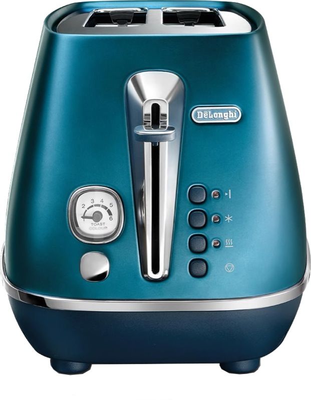 DeLonghi Distinta Flair 2 Slice Toaster - Blue CTI2003BL