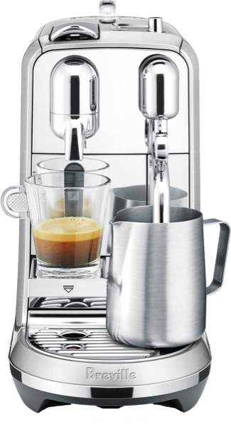 Breville Nespresso Creatista Plus Coffee Machine BNE800BSS