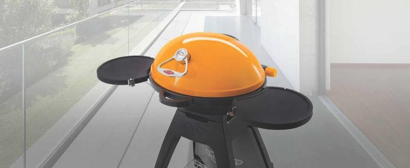 Beefeater 2 Burner Mobile Gas BBQ with Stand – Orange BB49924