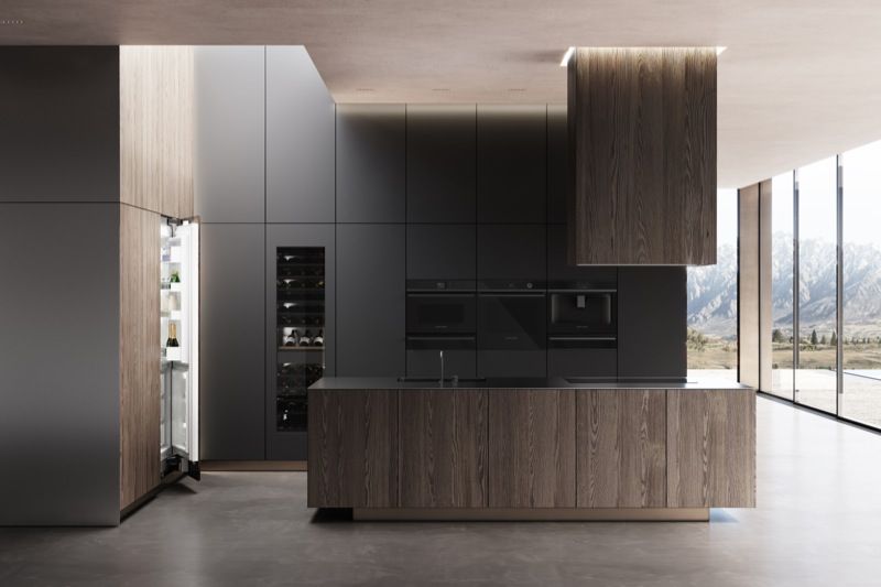 Fisher & Paykel - 60cm Built-In Combi Steam Oven - Black - OS60NDBB1