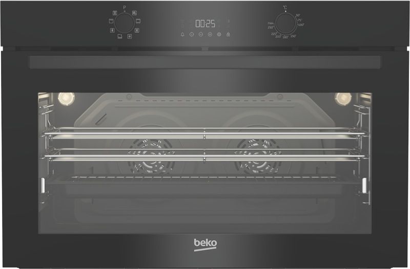 Beko - 90cm Built-In Oven - Black - BBO91271MDX
