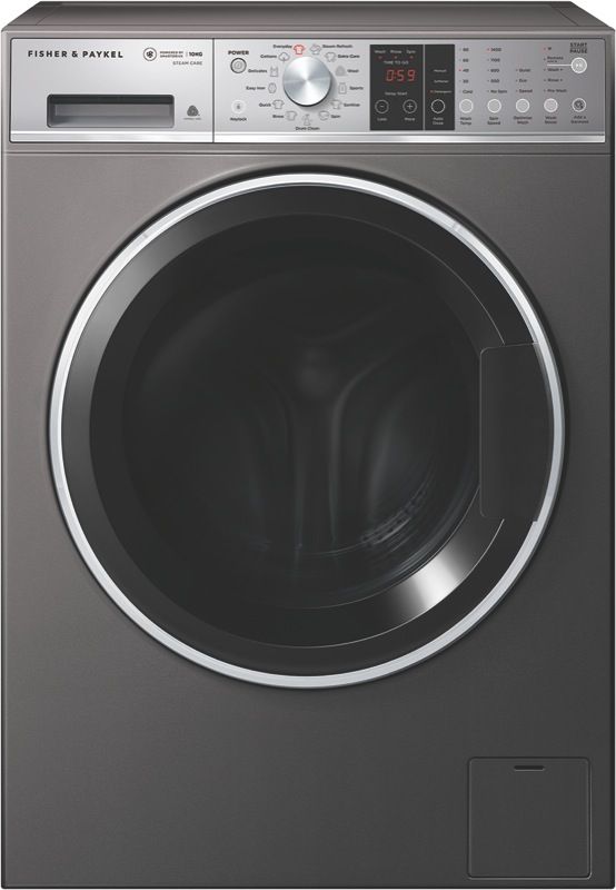Fisher & Paykel - 10kg Front Load Washing Machine - Graphite - WH1060SG1