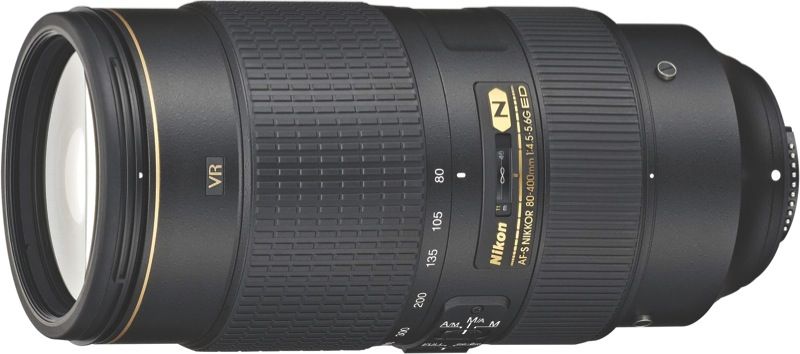 Nikon - Nikkor AF-S 80-400mm F/4.5-5.6G ED VR Camera Lens - JAA817DA