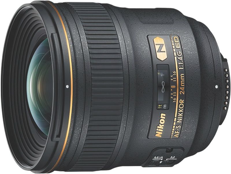 Nikon - Nikkor AF-S 24mm F/1.4G ED Camera Lens - JAA131DA