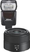 Nikon Z Portrait Kit Z 40mm F/2 Camera Lens + SB-700 Flash 850106