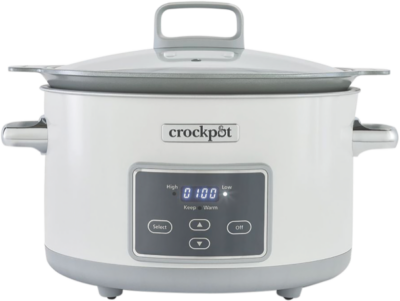 Crock Pot - Crock-Pot® Sear & Slow Slow Cooker - White - CHP700