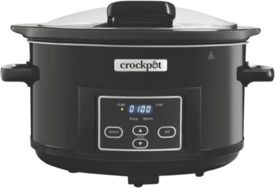 Crock Pot - Crock-Pot® Lift & Serve Slow Cooker - Black - CHP550