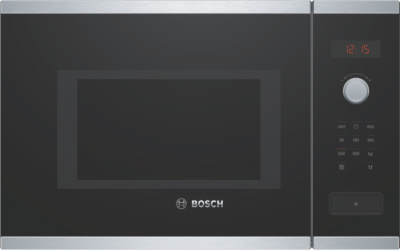 Bosch - 25L 900W Microwave Oven - Stainless Steel - BFL553MS0A
