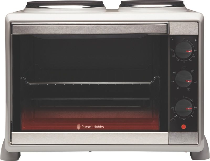Russell Hobbs - Compact Kitchen Toaster Oven - Stainless Steel - RHTOV2HP