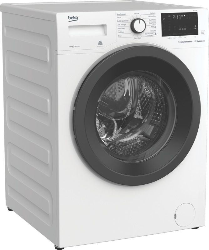 beko 10kg front load washing machine bfl1010w