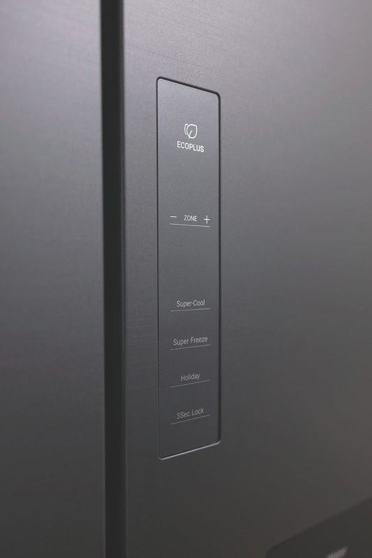 Haier - 508L Quad Door Refrigerator - Black - HRF580YHC
