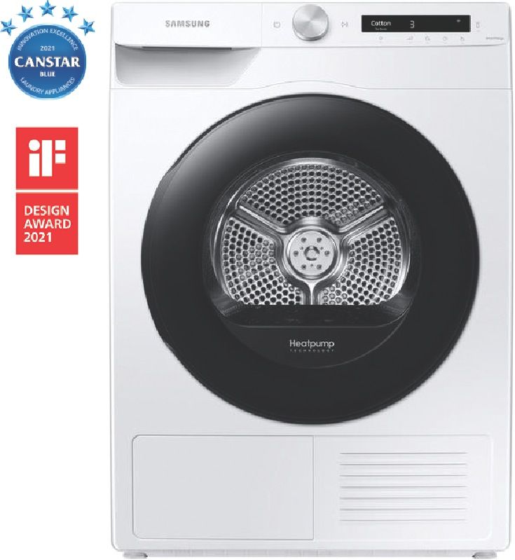 Samsung - 8kg Heat Pump Dryer - DV80T5420AW