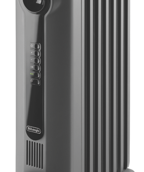 DeLonghi - Radia S Digital 1500W Oil Heater – Grey - TRRS0715EG