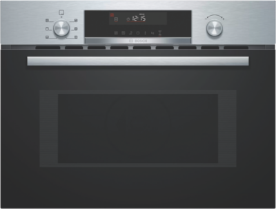 Bosch - 44L 1000W Built-In Combi Microwave – Stainless Steel - CMA585GS0B