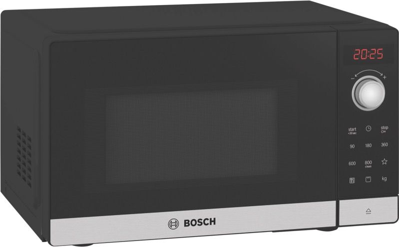 Bosch - 25L 1000W Built-in Combi Microwave – Black - FEL053MS2A