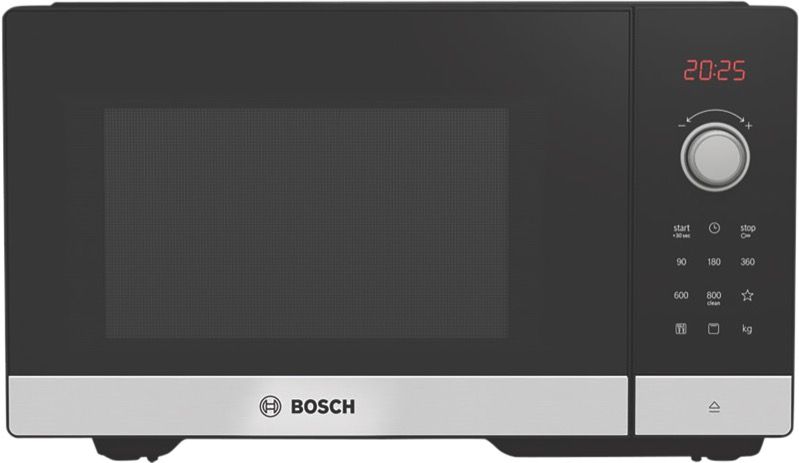 Bosch - 25L 1000W Built-in Combi Microwave – Black - FEL053MS2A