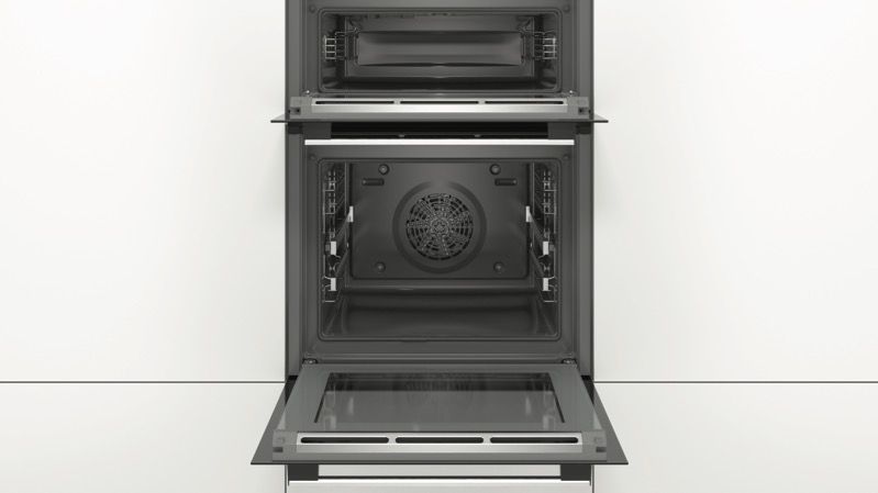 Bosch - 60cm Built-In Double Oven - Stainless Steel - MBG5787S0A