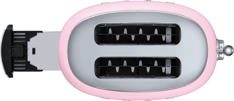 Smeg - Retro Style 2 Slice Toaster - Pink - TSF01PKAU