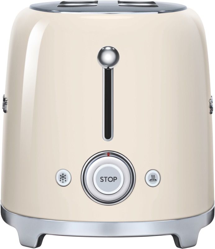 Smeg - Retro Style 4 Slice Toaster - Cream - TSF02CRAU
