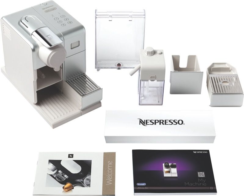 DeLonghi - Nespresso Lattissima Touch Pod Machine - Silver - EN560S