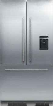Fisher & Paykel - 476L Integrated French Door Fridge - Stainless Steel - RS90AU1