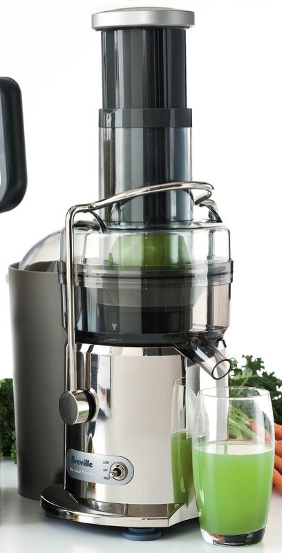 Breville - the Juice Fountain® Max Juicer - Stainless Steel - BJE410CRO