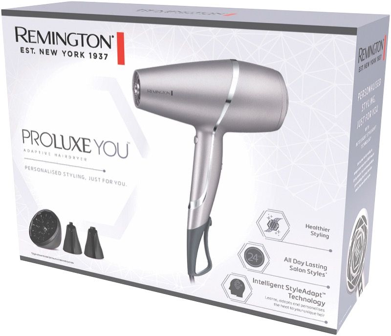 Remington - PROluxe You™ Adaptive Hairdryer - Metallic Grey - AC9800AU