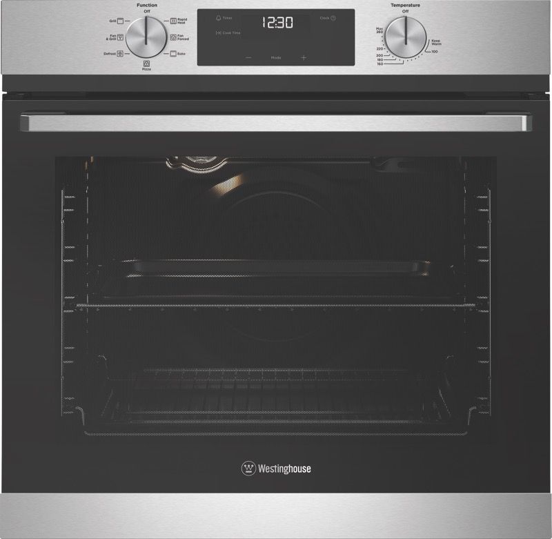 Westinghouse - 60cm Built-In Oven - Stainless Steel - WVE6515SD