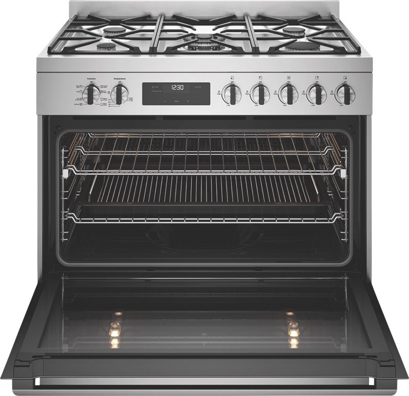 Westinghouse - 90cm Dual Fuel Freestanding Cooker - Stainless Steel - WFE9515SD